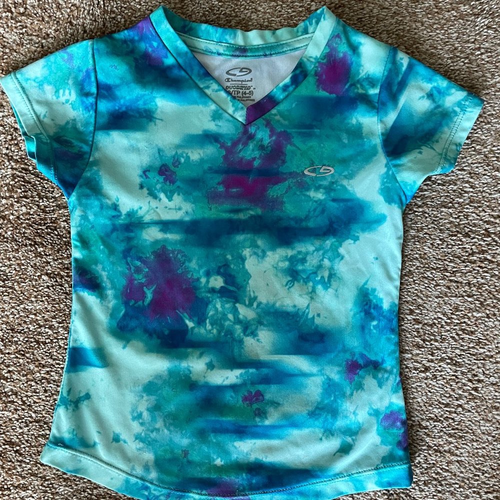 Champion v neck t shirt 4-5